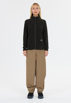 Rückansicht von SOS Bromo Fleecejacke Damen 1001 Black