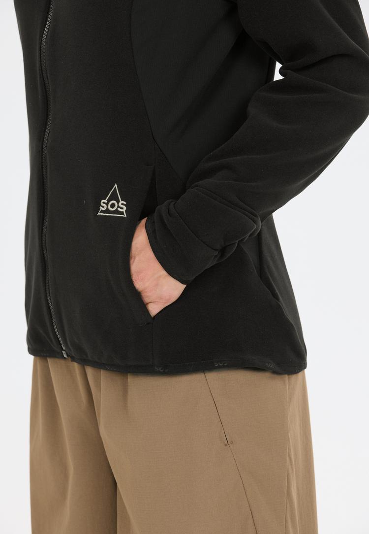 SOS SOS Bromo Fleecejacke Damen - 1001 Black - 0 | SportScheck