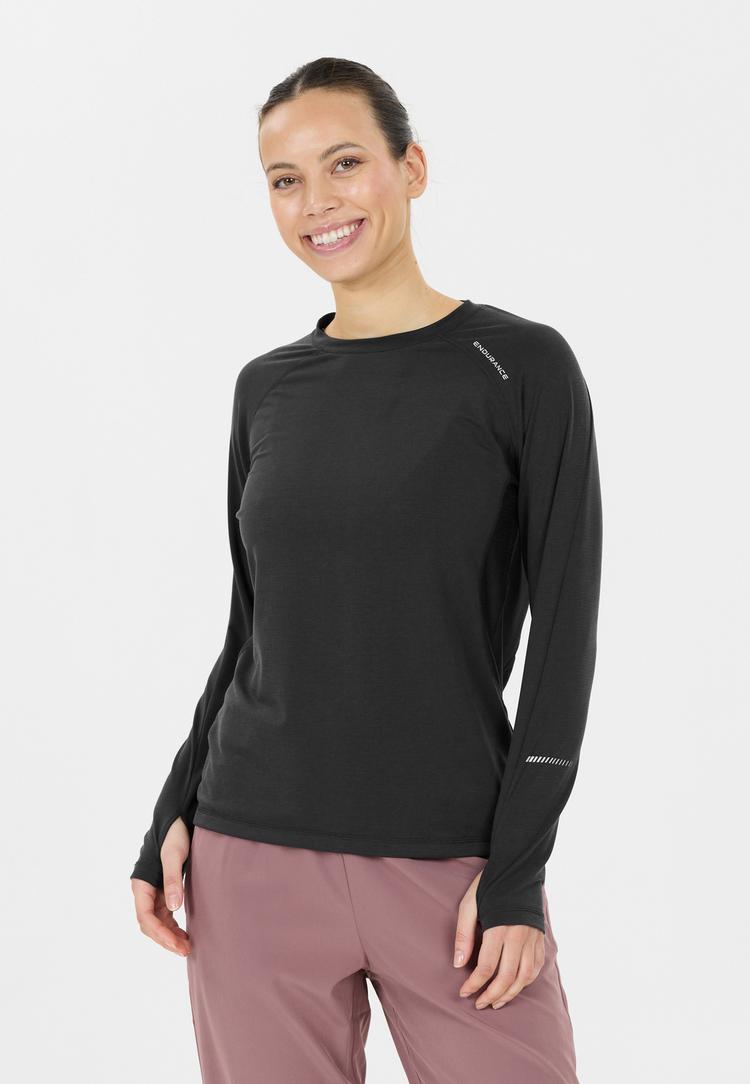 Endurance Endurance Joan Langarmshirt Damen - 1001 Black - 1 | SportScheck