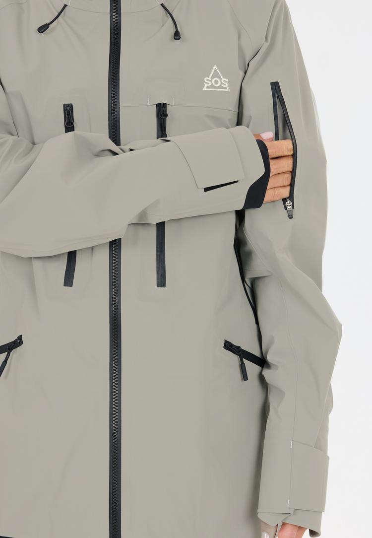 SOS SOS Kula Skijacke Damen - 3250 Dried sage - 2 | SportScheck