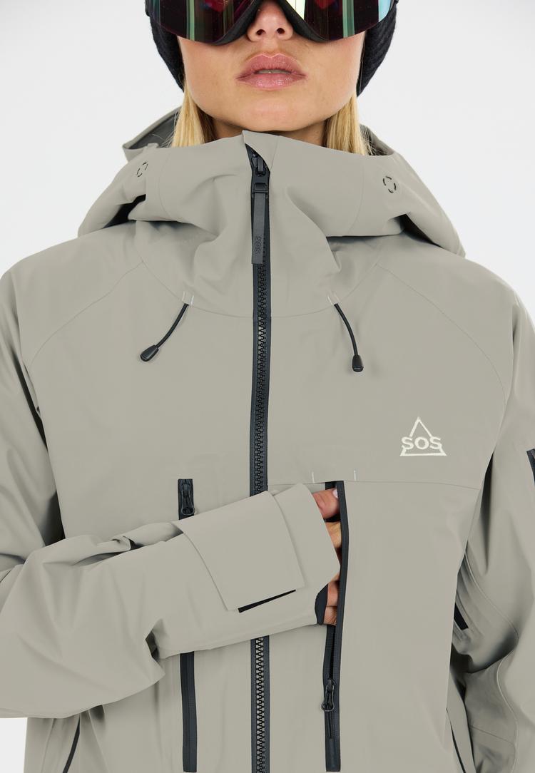 SOS SOS Kula Skijacke Damen - 3250 Dried sage - 5 | SportScheck