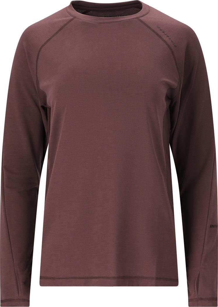 Endurance Endurance Joan Langarmshirt Damen - 4261 Huckleberry - 0 | SportScheck