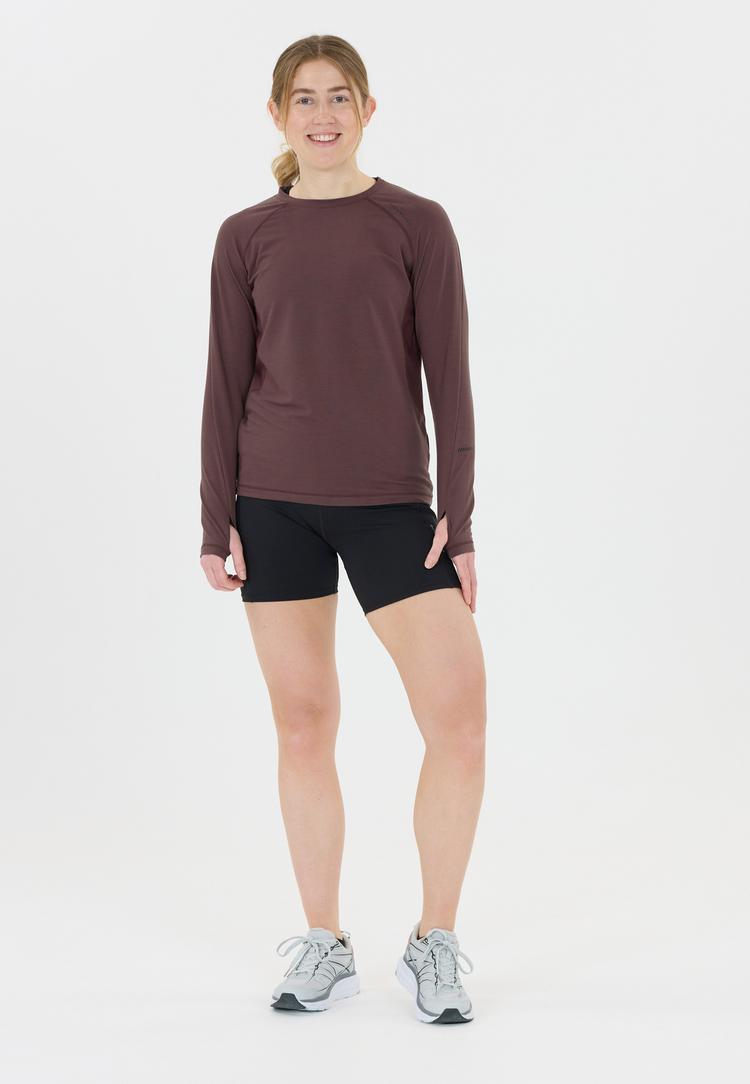 Endurance Endurance Joan Langarmshirt Damen - 4261 Huckleberry - 0 | SportScheck
