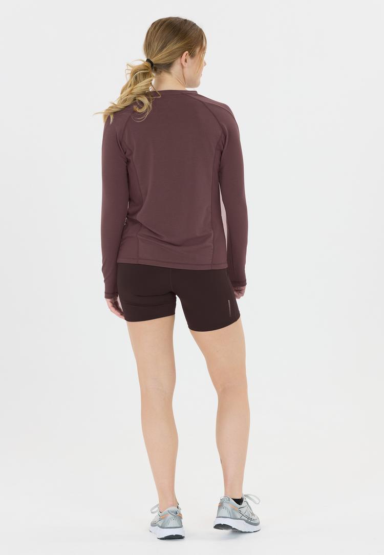 Endurance Endurance Joan Langarmshirt Damen - 4261 Huckleberry - 2 | SportScheck