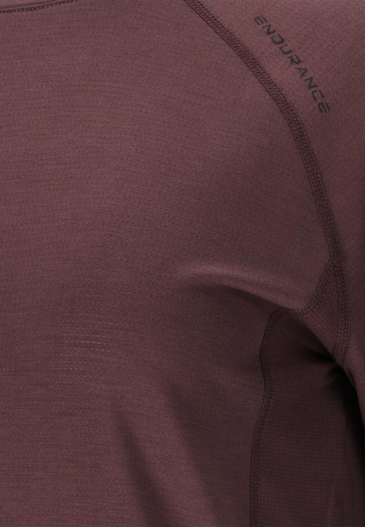 Endurance Endurance Joan Langarmshirt Damen - 4261 Huckleberry - 0 | SportScheck