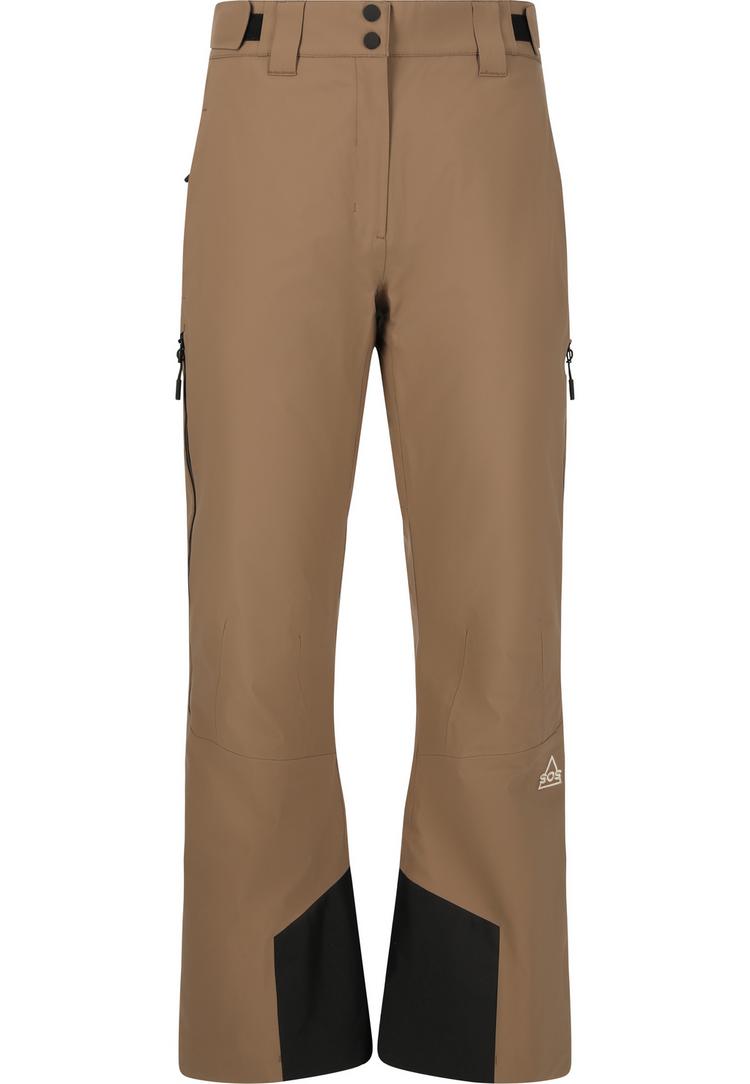 SOS SOS Samkos Skihose Damen - 1119 Shitake - 0 | SportScheck