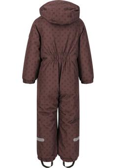 Rückansicht von ZigZag Freeze Regenanzug Kinder 4261 Huckleberry