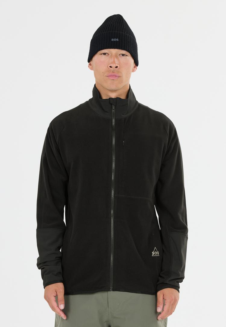 SOS SOS Bromo Fleecejacke Herren - 1001 Black - 1 | SportScheck