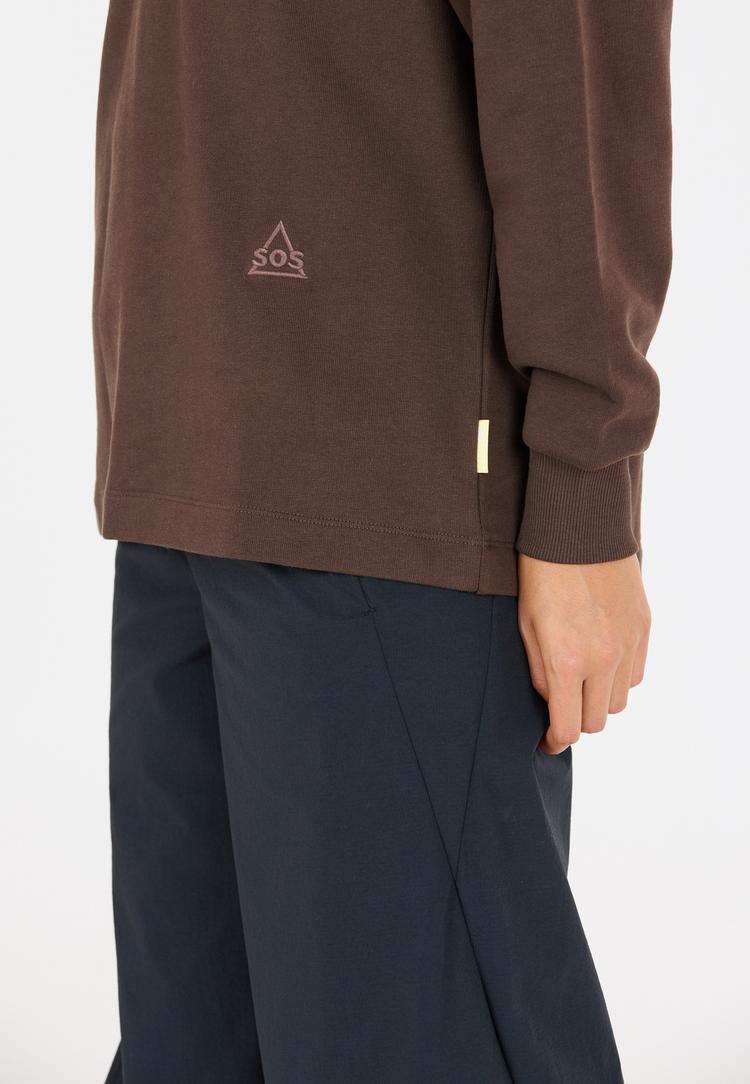 SOS SOS Bovec Sweatshirt Damen - 5104 Coffee Bean - 1 | SportScheck