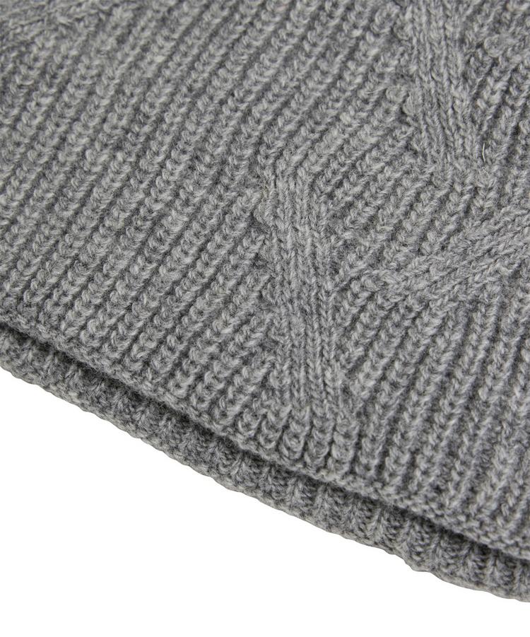 Falke Falke SEL Structured Lambswool Beanie w Beanie - m.grey mel (3530) - 2 | SportScheck