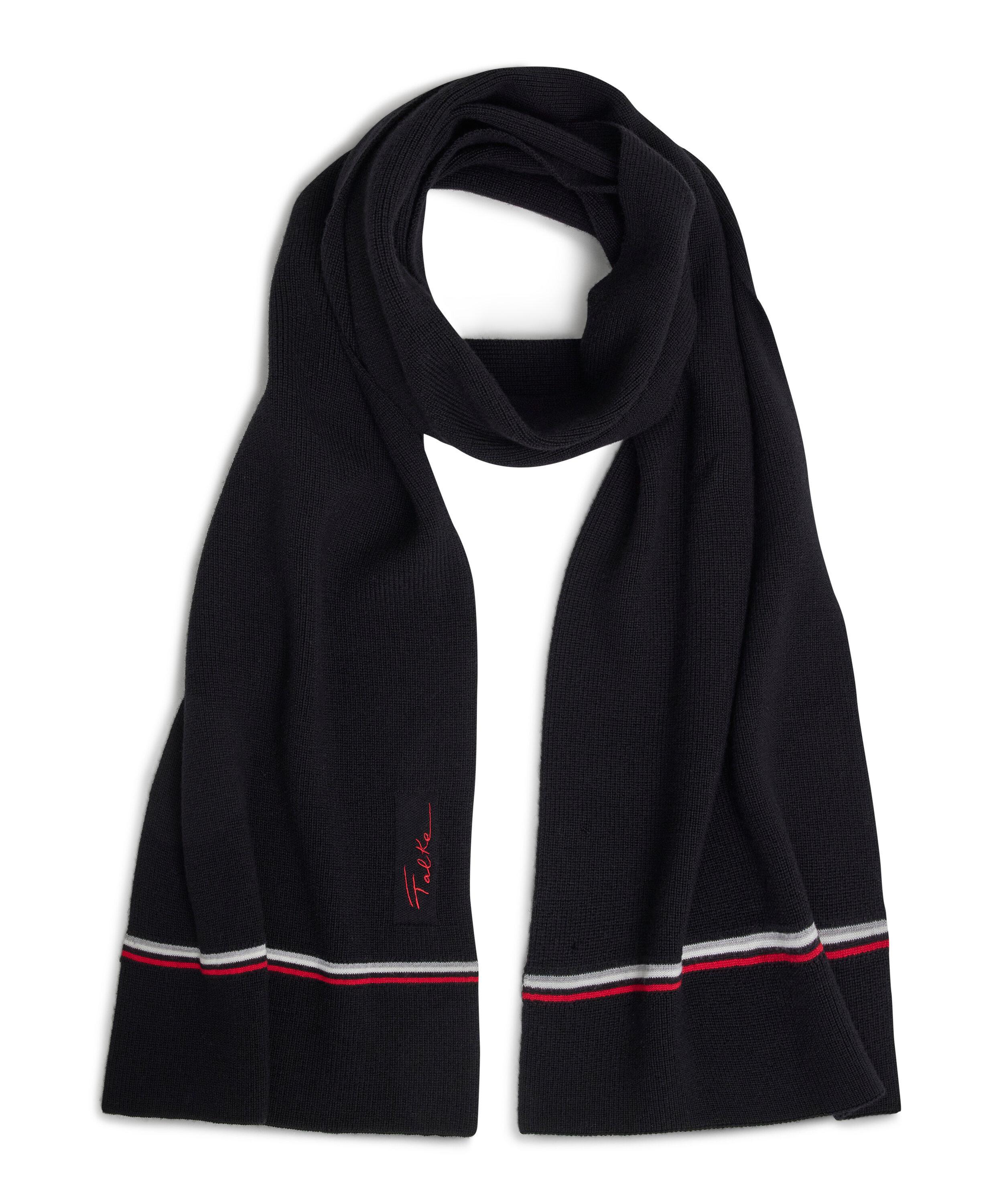 Falke Merino Anniversary Scarf Schal - black (3000)
