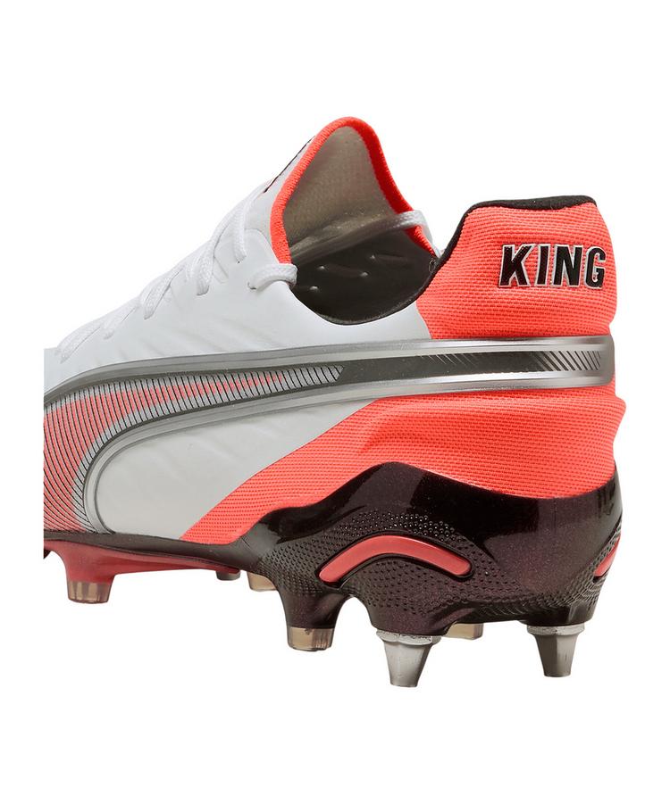 PUMA PUMA KING Ultimate Mx SG Hot Pursuit Fu&szlig;ballschuhe - weiss - 2 | SportScheck