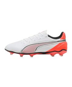 PUMA KING Match FG/AG Untamed Weiß Fußballschuhe weiss