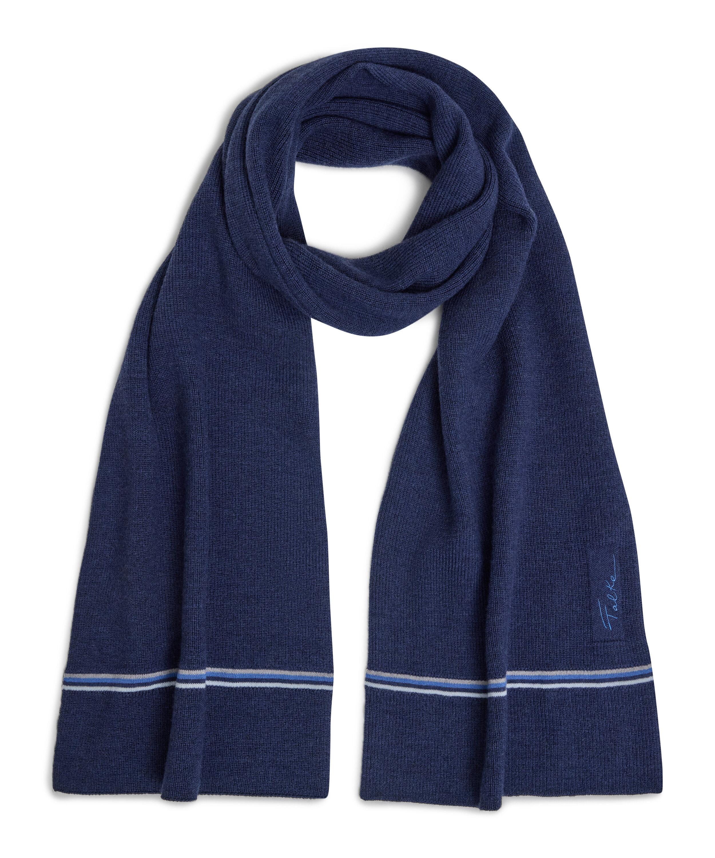 Falke Merino Anniversary Scarf Schal - darkblue (6681)
