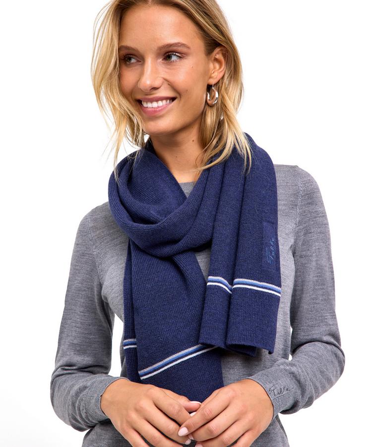 Falke Falke Merino Anniversary Scarf Schal - darkblue (6681) - 0 | SportScheck