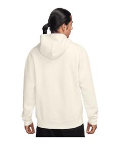 Rückansicht von Nike Brookyln Hoody Sweatshirt Herren weissschwarz