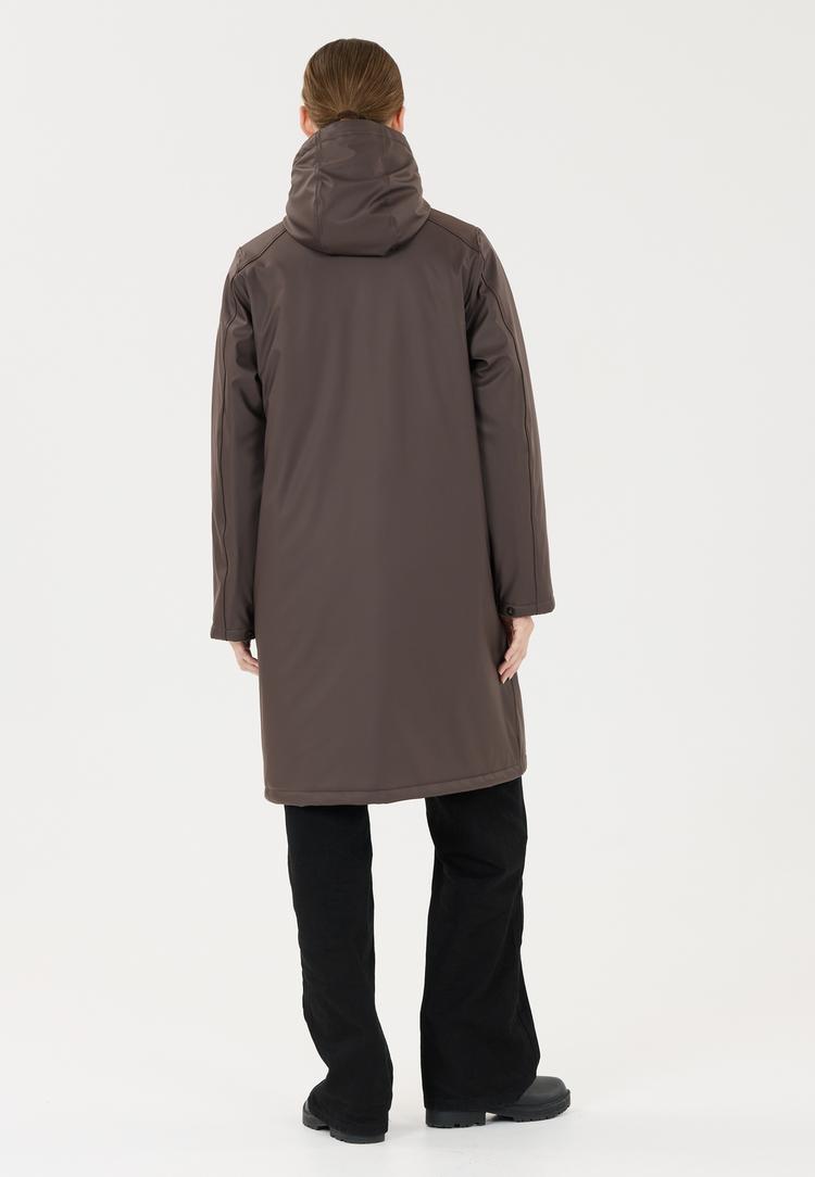 Weather Report Weather Report Heaten Regenjacke Damen - 1283 Espresso - 1 | SportScheck