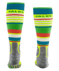 Rückansicht von Falke SK2 Intermediate Skisocken Kinder lightning (1690)