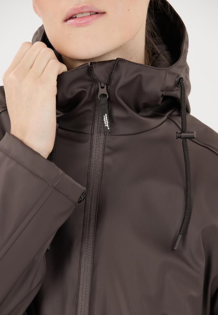 Weather Report Weather Report Heaten Regenjacke Damen - 1283 Espresso - 1 | SportScheck