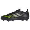 adidas F50 Elite Kids Fu&szlig;ballschuhe f&uuml;r feste Fu&szlig;ballschuhe Kinder - Core Black / Iron Metallic / Lucid Lemon