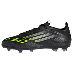 adidas F50 Elite Kids FG Fußballschuh Fußballschuhe Kinder Core Black / Iron Metallic / Lucid Lemon