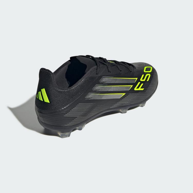 adidas adidas F50 Elite Kids FG Fu&szlig;ballschuh Fu&szlig;ballschuhe Kinder - Core Black / Iron Metallic / Lucid Lemon - 3 | SportScheck