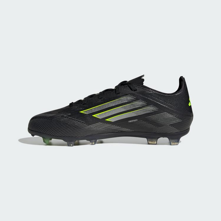 adidas adidas F50 Elite Kids FG Fu&szlig;ballschuh Fu&szlig;ballschuhe Kinder - Core Black / Iron Metallic / Lucid Lemon - 4 | SportScheck