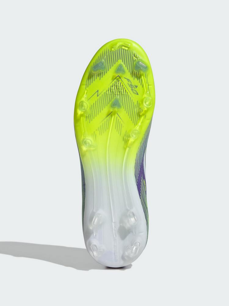 adidas adidas F50 Elite Kids FG Fu&szlig;ballschuh Fu&szlig;ballschuhe Kinder - Purple Rush / Cloud White / Lucid Lemon - 1 | SportScheck