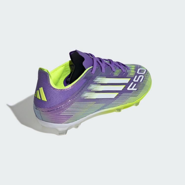 adidas adidas F50 Elite Kids FG Fu&szlig;ballschuh Fu&szlig;ballschuhe Kinder - Purple Rush / Cloud White / Lucid Lemon - 3 | SportScheck