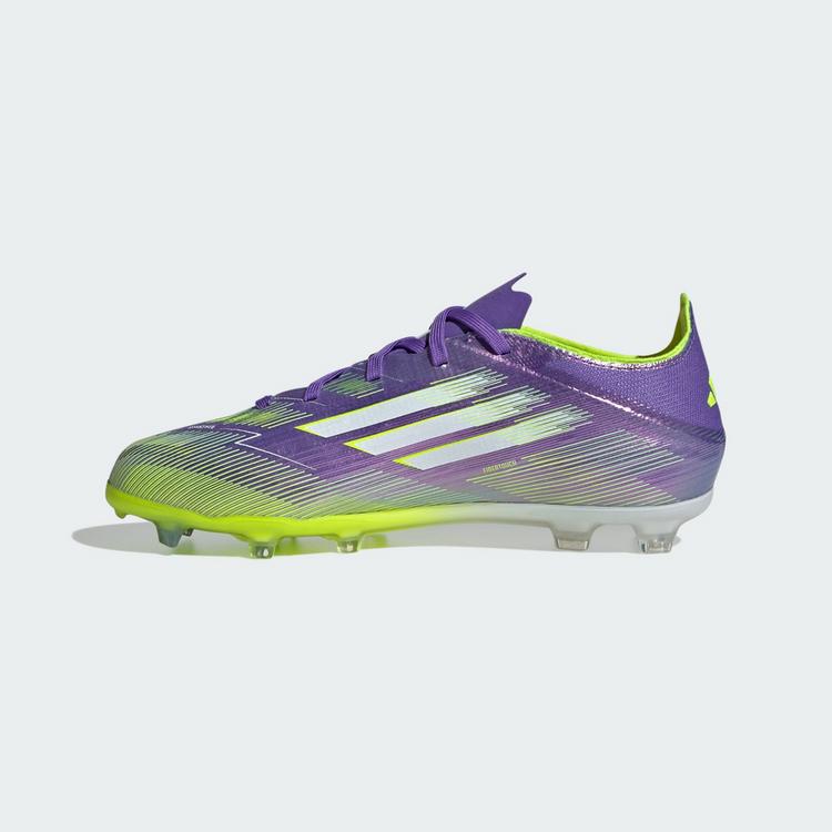 adidas adidas F50 Elite Kids FG Fu&szlig;ballschuh Fu&szlig;ballschuhe Kinder - Purple Rush / Cloud White / Lucid Lemon - 4 | SportScheck