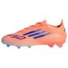 adidas F50 Elite Kids Fu&szlig;ballschuhe f&uuml;r feste Fu&szlig;ballschuhe Kinder - Beam Orange / Lucid Blue / Cloud White