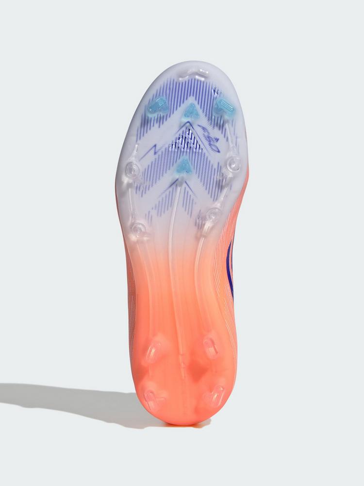 adidas adidas F50 Elite Kids FG Fu&szlig;ballschuh Fu&szlig;ballschuhe Kinder - Beam Orange / Lucid Blue / Cloud White - 1 | SportScheck