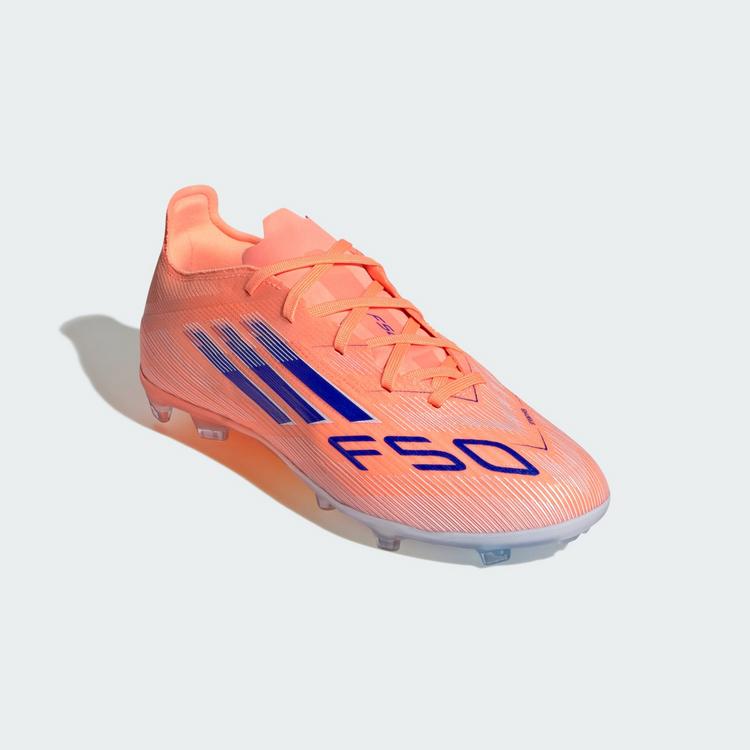 adidas adidas F50 Elite Kids FG Fu&szlig;ballschuh Fu&szlig;ballschuhe Kinder - Beam Orange / Lucid Blue / Cloud White - 2 | SportScheck