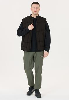 Rückansicht von Virtus Mackey Steppweste Herren 1001 Black