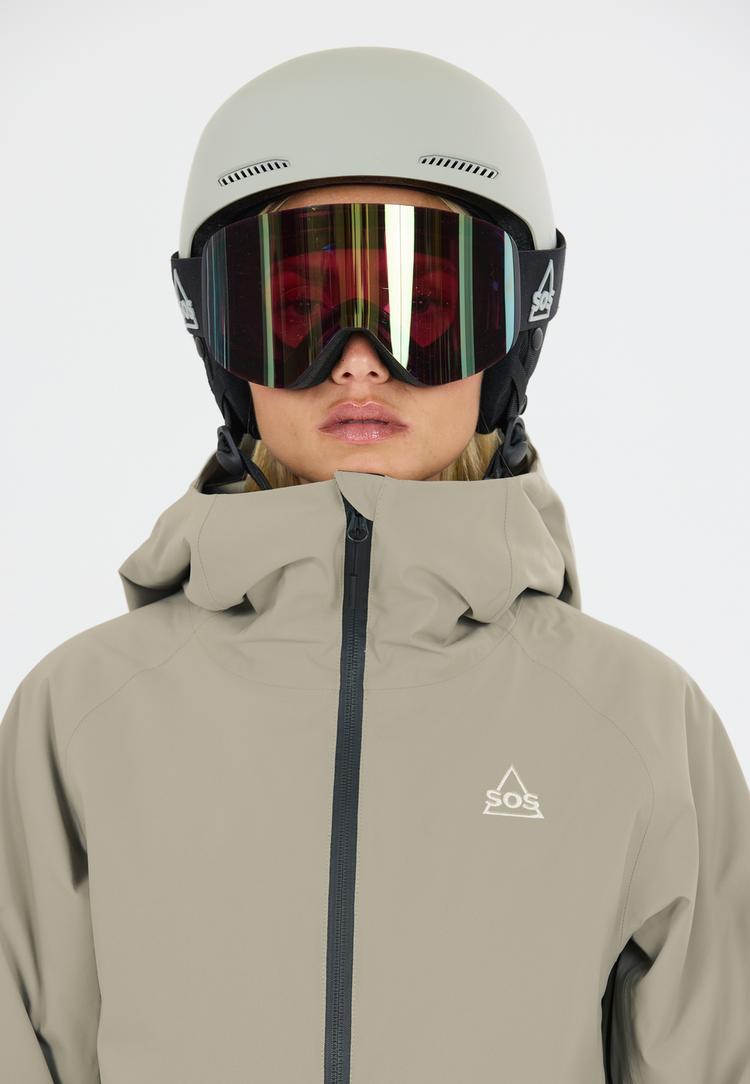 SOS SOS Samkos Skijacke Damen - 3250 Dried sage - 1 | SportScheck