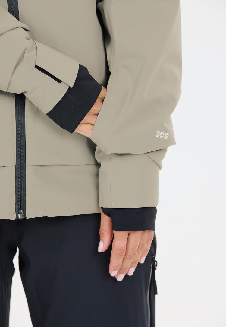 SOS SOS Samkos Skijacke Damen - 3250 Dried sage - 3 | SportScheck