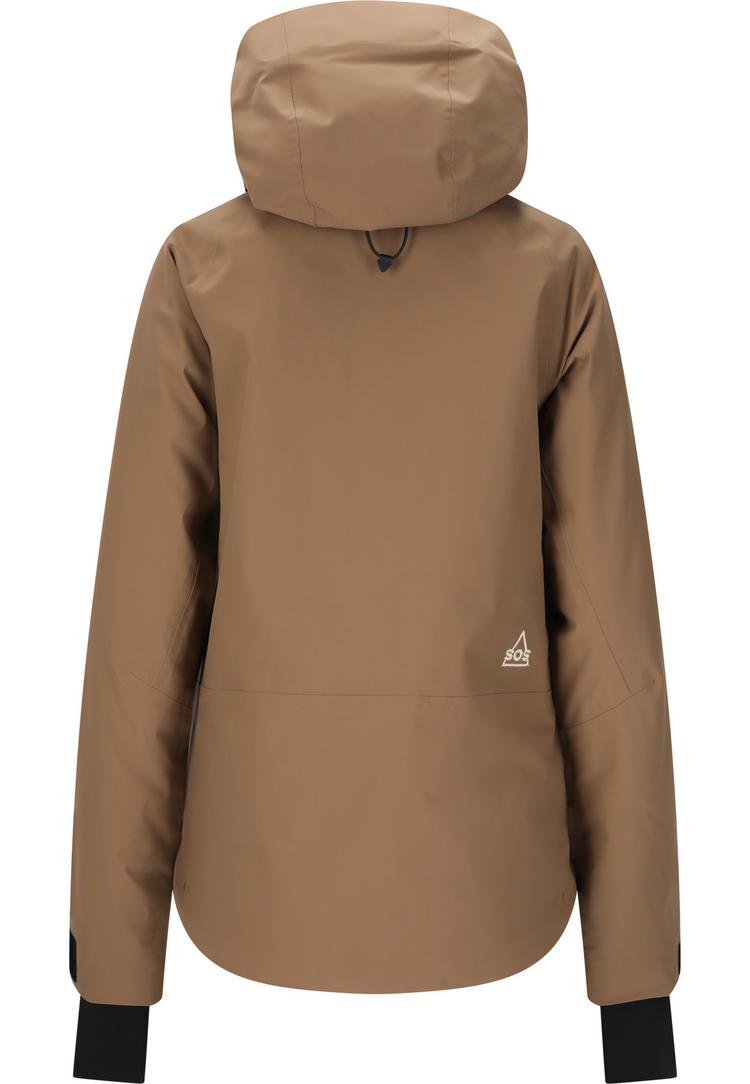 SOS SOS Samkos Skijacke Damen - 1119 Shitake - 0 | SportScheck