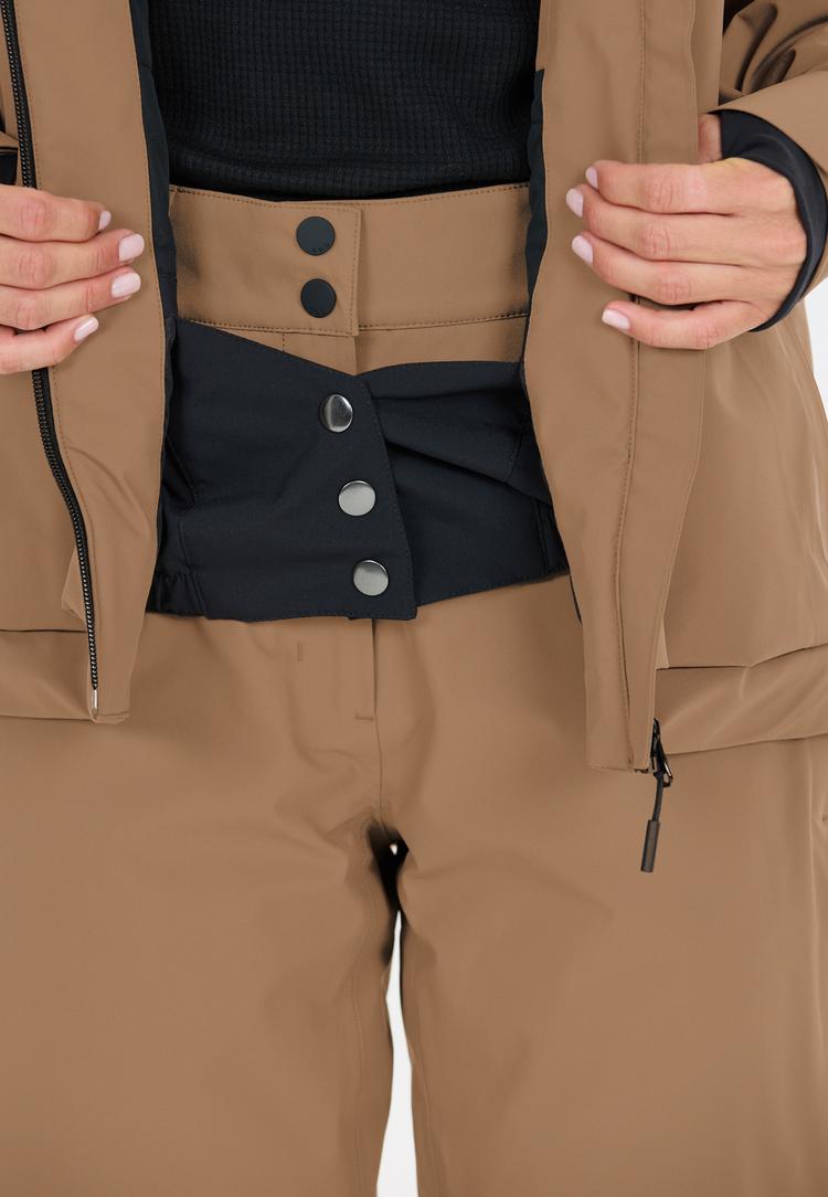 SOS SOS Samkos Skijacke Damen - 1119 Shitake - 3 | SportScheck