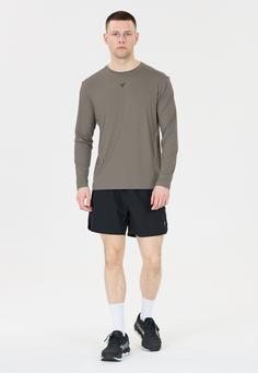 Rückansicht von Virtus Walton Langarmshirt Herren 1013 Gunmetal