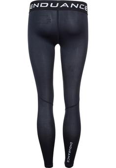 Rückansicht von Endurance Power V2 jr. Tights Kinder 1001 Black