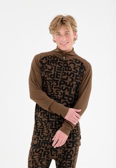 Rückansicht von SLOPE Rei Funktionssweatshirt Herren 1101 Slate Black