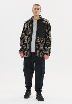 Rückansicht von Whistler Ellison Fleecejacke Herren 1051 Asphalt