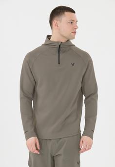 Rückansicht von Virtus Allister Langarmshirt Herren 1013 Gunmetal