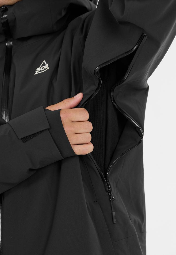 SOS SOS Samkos Skijacke Herren - 1001 Black - 0 | SportScheck
