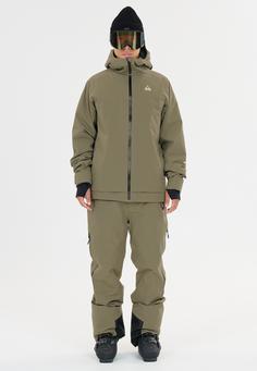 Rückansicht von SOS Samkos Skijacke Herren 3211 Smokey Olive