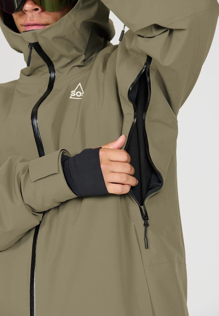 SOS SOS Samkos Skijacke Herren - 3211 Smokey Olive - 2 | SportScheck