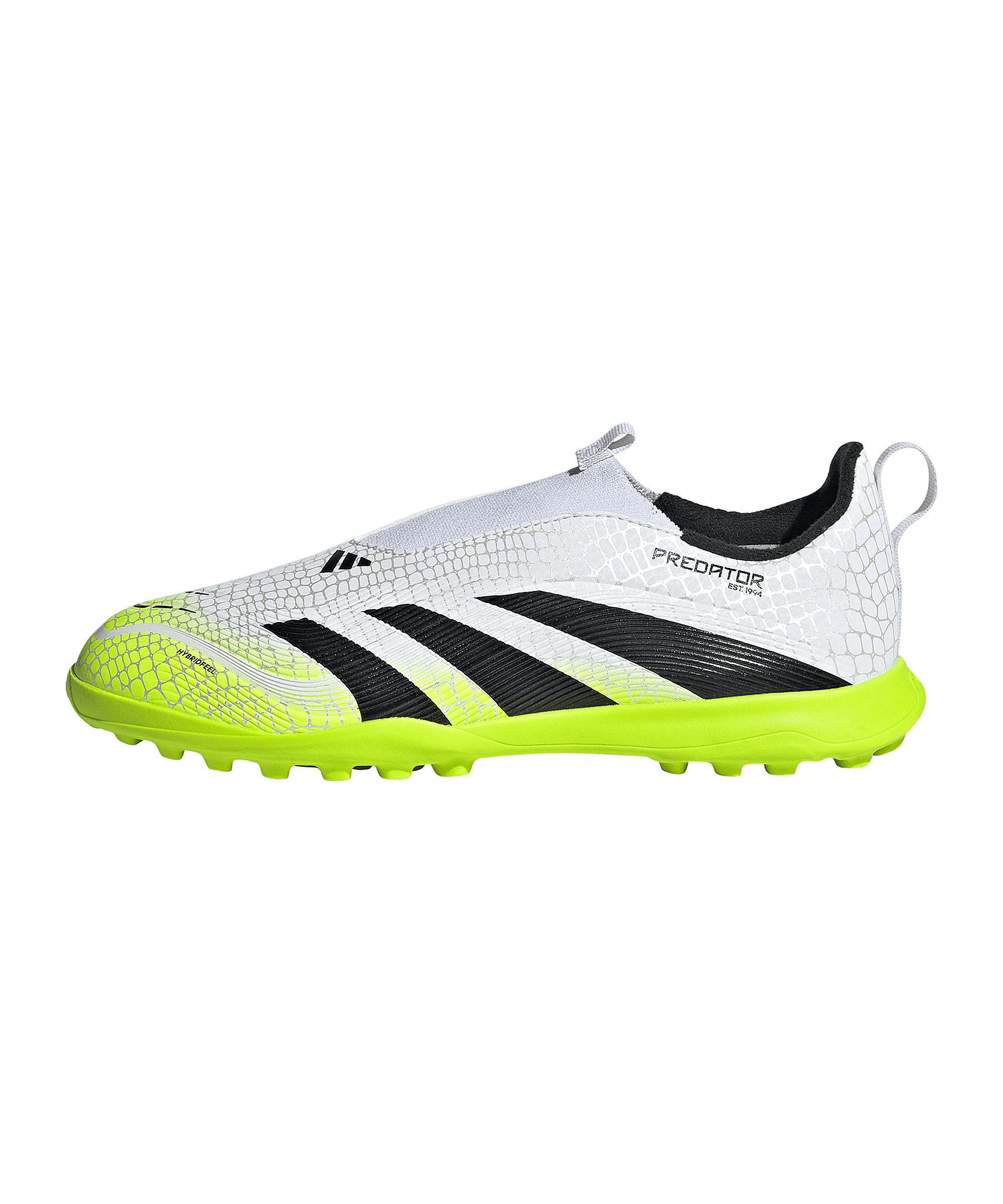 adidas Predator League LL TF Coral Blaze Kids Fu&szlig;ballschuhe Kinder - weissschwarz