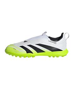 adidas Predator League LL TF Coral Blaze Kids Fußballschuhe Kinder weissschwarz