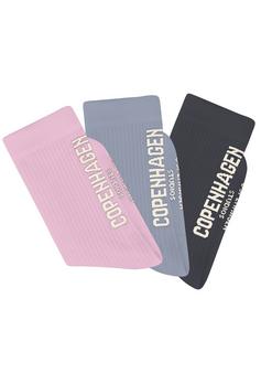 Copenhagen Studios Tennissocken Sportsocken anthrazit hell blau rosa