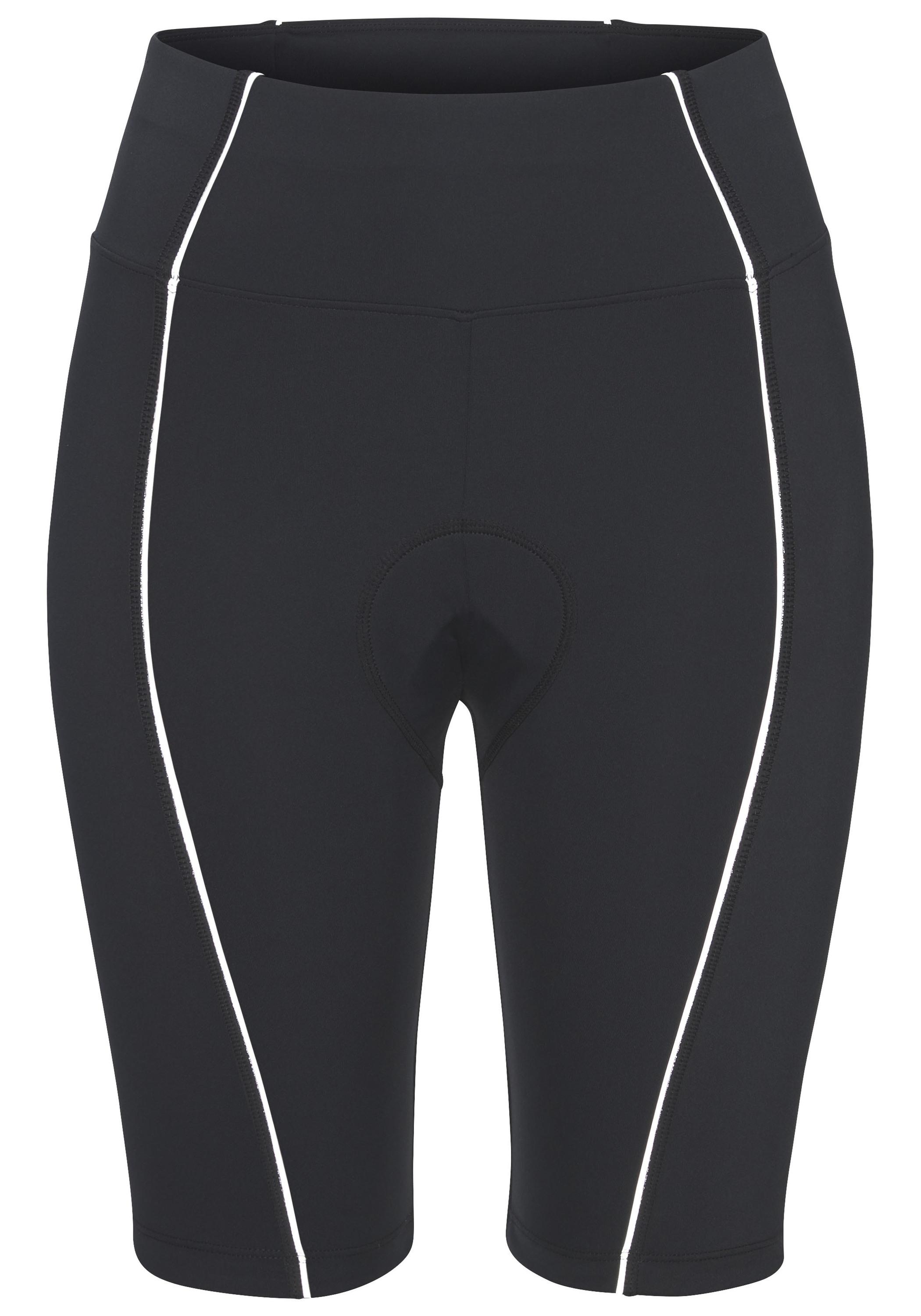Vivance active Radhose Fahrradtights Damen - schwarz